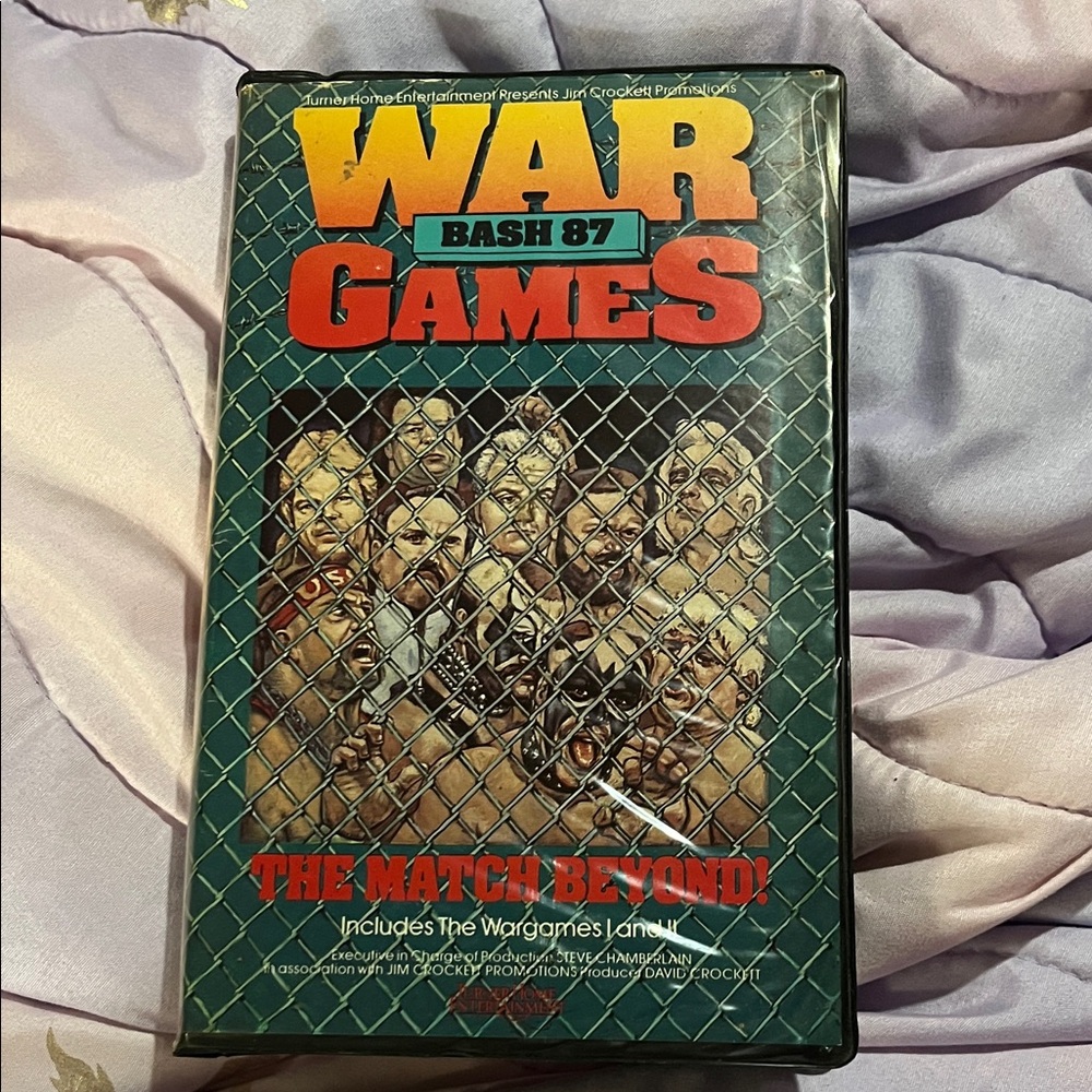 NWA WAR GAMES Bash 87 VHS
